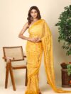 Laheria Rakhi Chiffon Saree